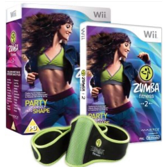Zumba Fitness 2 For Nintendo Wii‎ (with Fitness Belt) Pre-owned - Picture 1 of 10